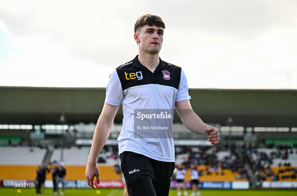 19 April 2026; Shane Corcoran of Westmeath before the Leinster GAA Football Senior Championship quarter-final match between Meath and Westmeath at Glenisk O'Connor Park in Tullamore, Offaly. Photo by Ben McShane/Sportsfile