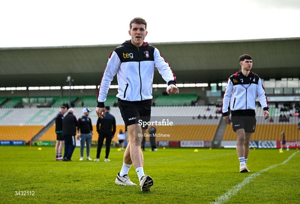 19 April 2026; Eoghan McCabe of Westmeath before the Leinster GAA Football Senior Championship quarter-final match between Meath and Westmeath at Glenisk O'Connor Park in Tullamore, Offaly. Photo by Ben McShane/Sportsfile
