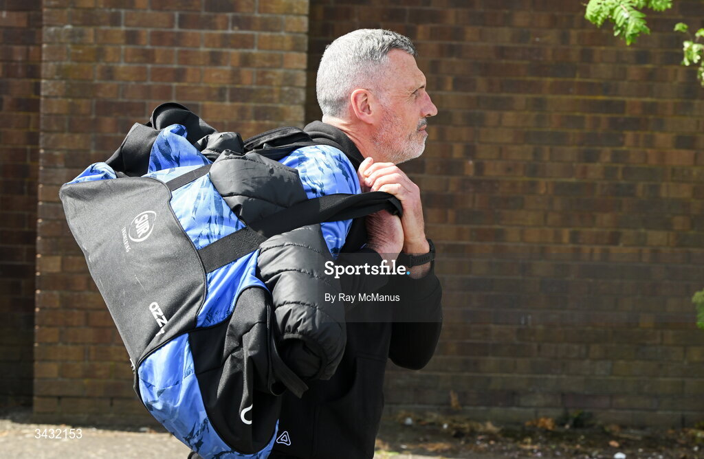 19 April 2026; Waterford manager Peter Queally arrives for the Munster GAA Senior Hurling Championship Round 1 match between Clare and Waterford at Zimmer Biomet Páirc Chíosóg in Ennis, Clare. Photo by Ray McManus/Sportsfile