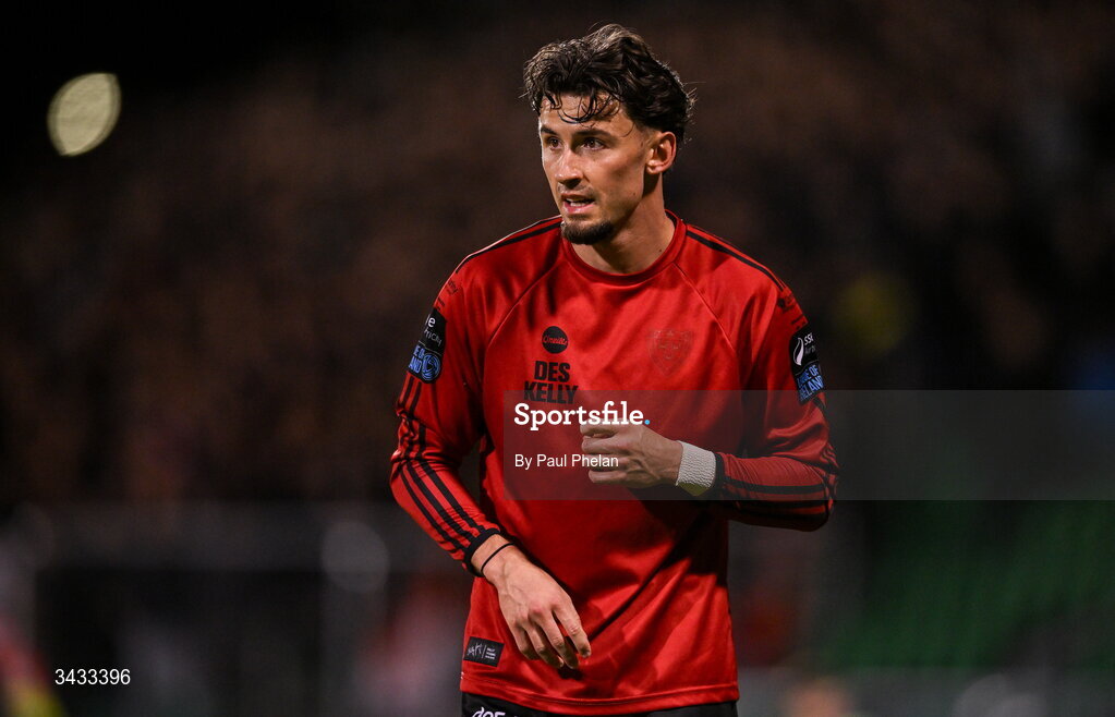17 April 2026; Connor Parsons of Bohemians during the SSE Airtricity Men's Premier Division match between Shamrock Rovers and Bohemians at Tallaght Stadium in Dublin. Photo by Paul Phelan/Sportsfile
