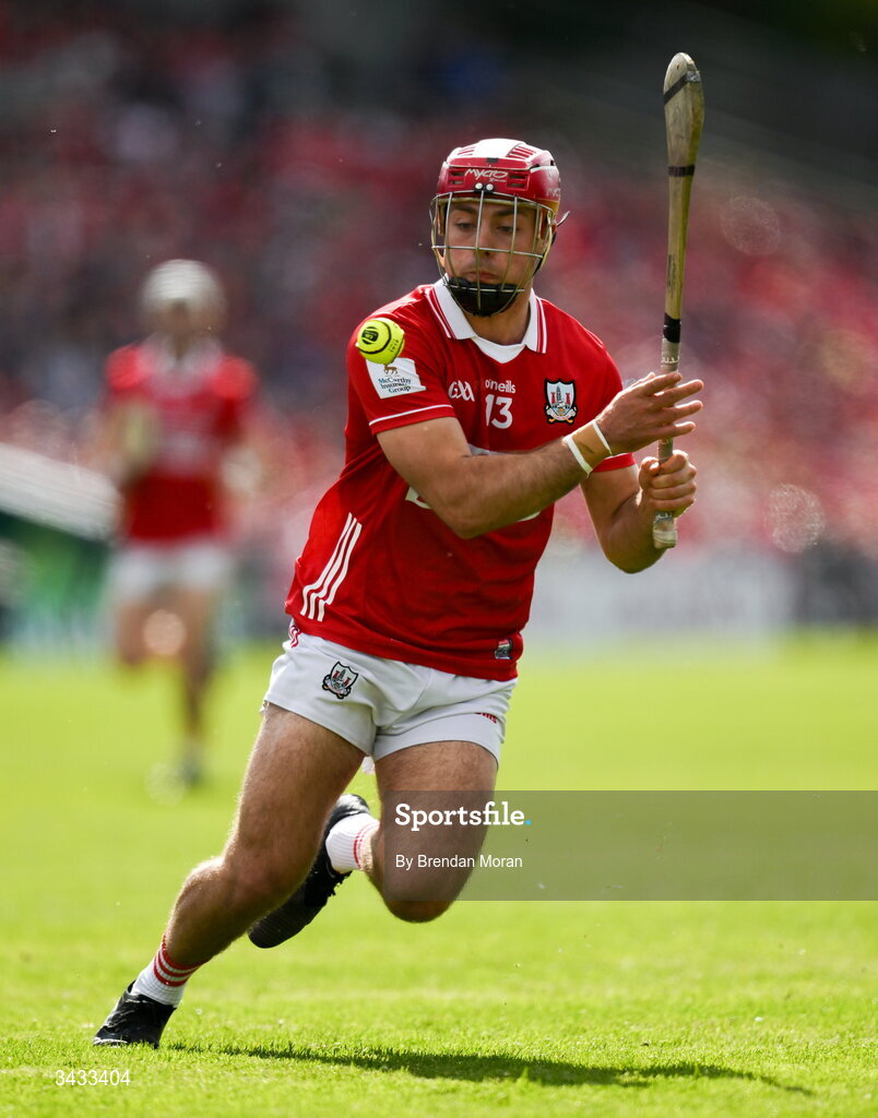 19 April 2026; William Buckley of Cork during the Munster GAA Senior Hurling Championship Round 1 match between Tipperary and Cork at FBD Semple Stadium in Thurles, Tipperary. Photo by Brendan Moran/Sportsfile