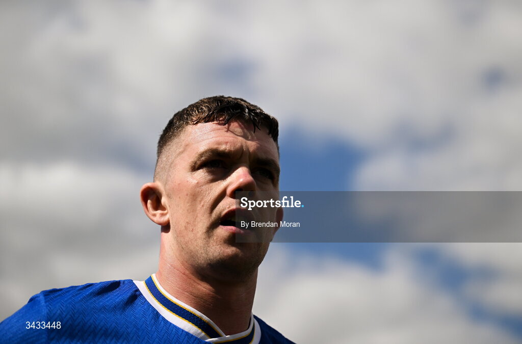 19 April 2026; Tipperary captain Ronan Maher before the Munster GAA Senior Hurling Championship Round 1 match between Tipperary and Cork at FBD Semple Stadium in Thurles, Tipperary. Photo by Brendan Moran/Sportsfile