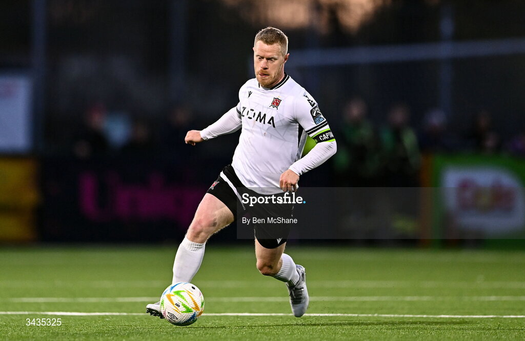 17 April 2026; Daryl Horgan of Dundalk during the SSE Airtricity Men's Premier Division match between Dundalk and Galway United at Oriel Park in Dundalk, Louth. Photo by Ben McShane/Sportsfile