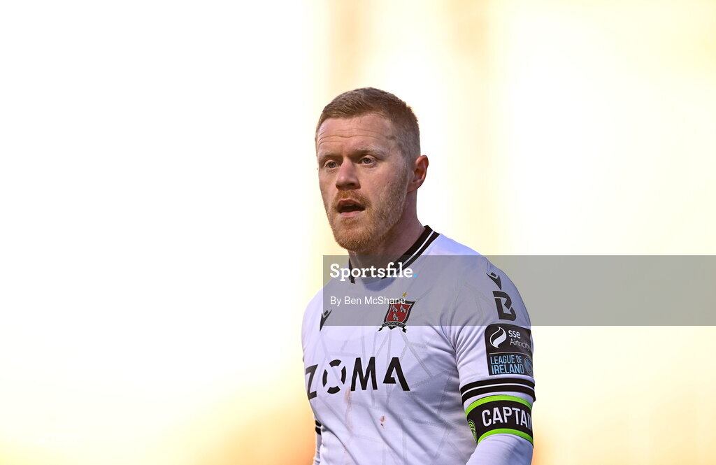 17 April 2026; Daryl Horgan of Dundalk during the SSE Airtricity Men's Premier Division match between Dundalk and Galway United at Oriel Park in Dundalk, Louth. Photo by Ben McShane/Sportsfile