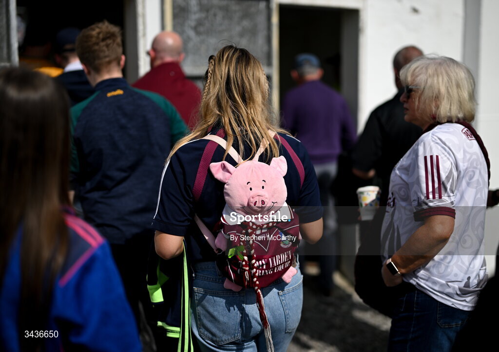 25 April 2026; Patrons enter the ground before the Connacht GAA Football Senior Championship semi-final match between Leitrim and Galway at Heartland Credit Union Páirc Seán Mac Diarmada in Carrick-on-Shannon, Leitrim. Photo by Stephen McCarthy/Sportsfile
