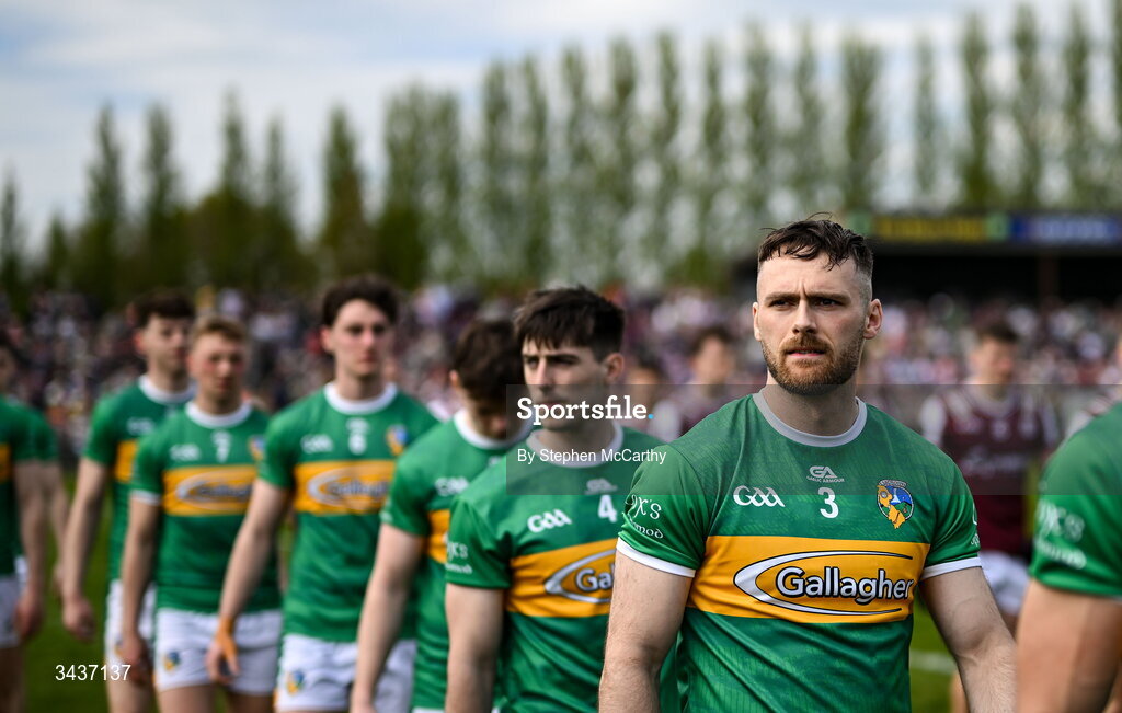 25 April 2026; Conor Reynolds of Leitrim before the Connacht GAA Football Senior Championship semi-final match between Leitrim and Galway at Heartland Credit Union Páirc Seán Mac Diarmada in Carrick-on-Shannon, Leitrim. Photo by Stephen McCarthy/Sportsfile