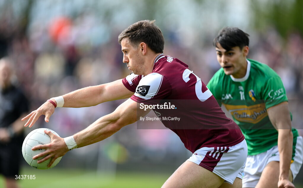 25 April 2026; Shane Walsh of Galway during the Connacht GAA Football Senior Championship semi-final match between Leitrim and Galway at Heartland Credit Union Páirc Seán Mac Diarmada in Carrick-on-Shannon, Leitrim. Photo by Stephen McCarthy/Sportsfile
