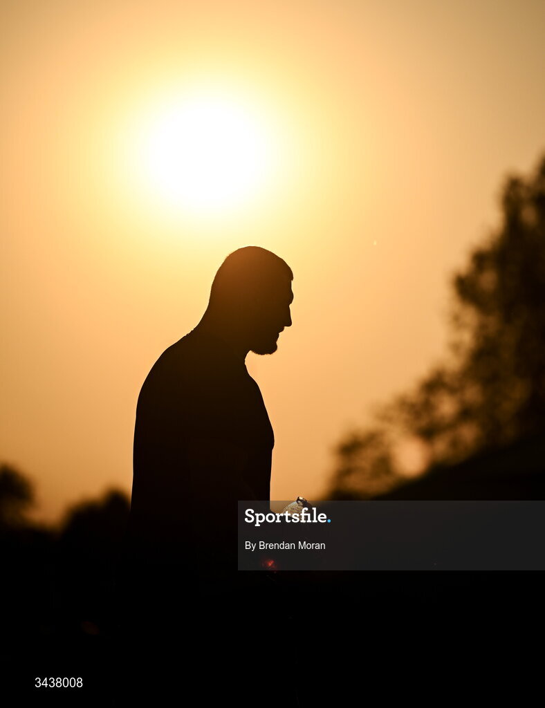 25 April 2026; Jerry Cahir of Leinster before the United Rugby Championship match between Benetton and Leinster at Stadio Monigo in Treviso, Italy. Photo by Brendan Moran/Sportsfile