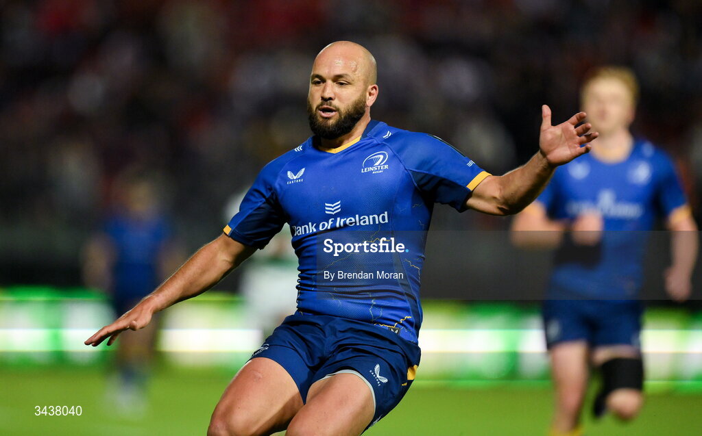 25 April 2026; Jamison Gibson-Park of Leinster during the United Rugby Championship match between Benetton and Leinster at Stadio Monigo in Treviso, Italy. Photo by Brendan Moran/Sportsfile