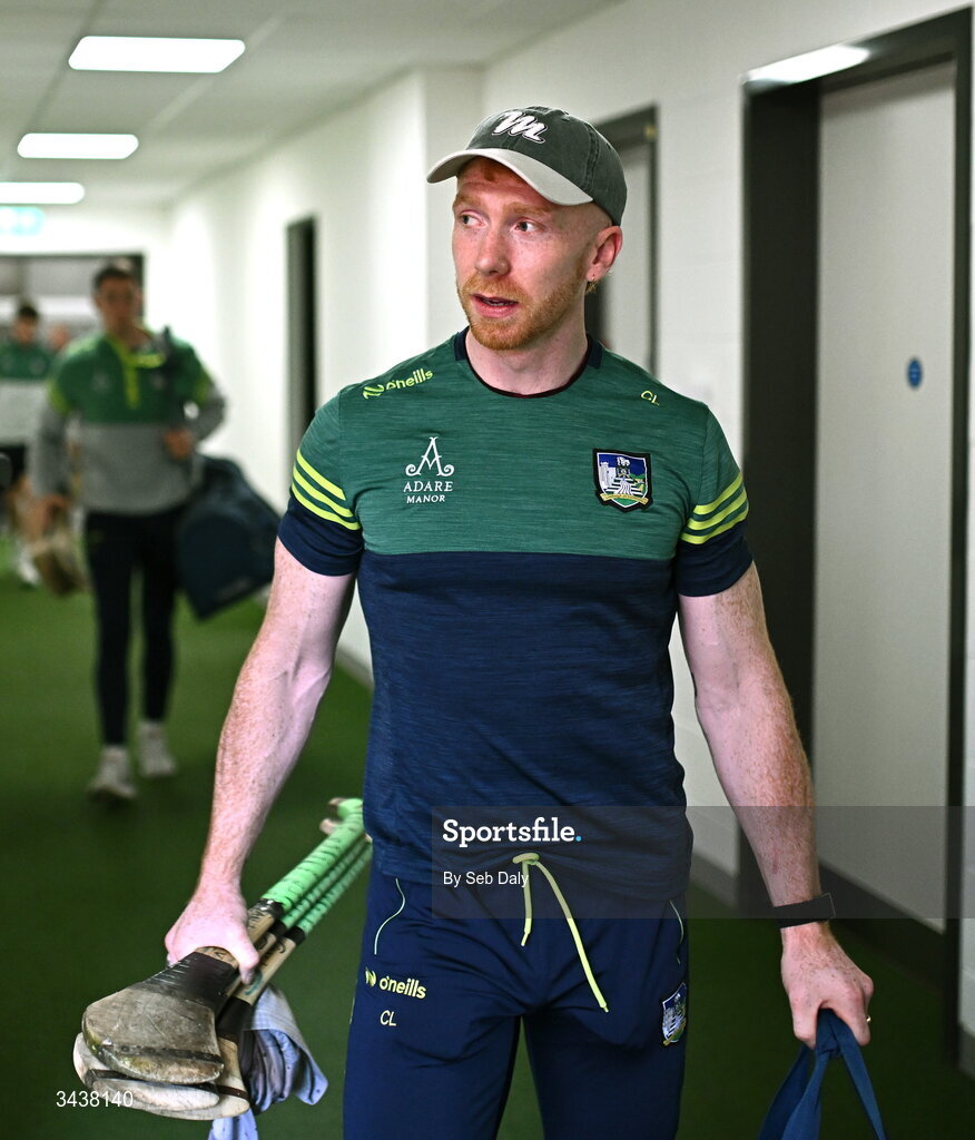 26 April 2026; Cian Lynch of Limerick before the Munster GAA Senior Hurling Round 2 match between Cork and Limerick at SuperValu Páirc Uí Chaoimh in Cork. Photo by Seb Daly/Sportsfile