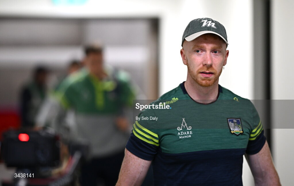 26 April 2026; Cian Lynch of Limerick before the Munster GAA Senior Hurling Championship Round 2 match between Cork and Limerick at SuperValu Páirc Uí Chaoimh in Cork. Photo by Seb Daly/Sportsfile