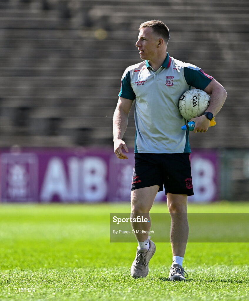 26 April 2026; Ryan O'Donoghue of Mayo before the Connacht GAA Football Senior Championship semi-final match between Mayo and Roscommon at Hastings Insurance MacHale Park in Castlebar, Mayo. Photo by Piaras Ó Mídheach/Sportsfile