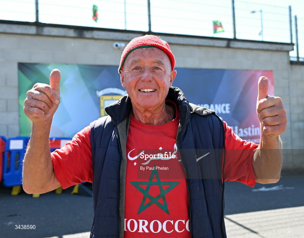 26 April 2026; Mayo supporter JJ Costello before the Connacht GAA Football Senior Championship semi-final match between Mayo and Roscommon at Hastings Insurance MacHale Park in Castlebar, Mayo. Photo by Paul Phelan/Sportsfile