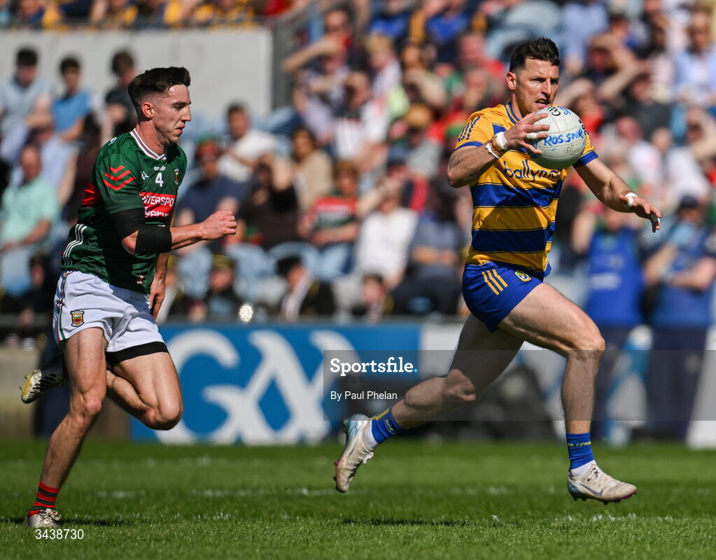 26 April 2026; Diarmuid Murtagh of Roscommon during the Connacht GAA Football Senior Championship semi-final match between Mayo and Roscommon at Hastings Insurance MacHale Park in Castlebar, Mayo. Photo by Paul Phelan/Sportsfile