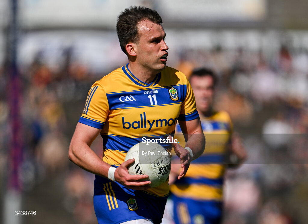 26 April 2026; Enda Smith of Roscommon during the Connacht GAA Football Senior Championship semi-final match between Mayo and Roscommon at Hastings Insurance MacHale Park in Castlebar, Mayo. Photo by Paul Phelan/Sportsfile