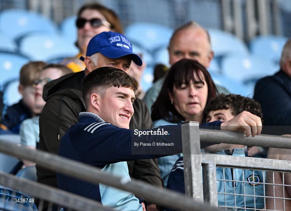 26 April 2026; Suspended Roscommon player Daire Cregg before the Connacht GAA Football Senior Championship semi-final match between Mayo and Roscommon at Hastings Insurance MacHale Park in Castlebar, Mayo. Photo by Piaras Ó Mídheach/Sportsfile