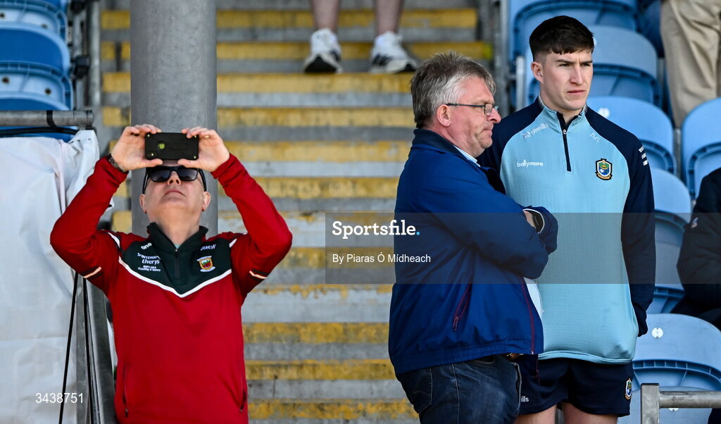 26 April 2026; Suspended Roscommon player Daire Cregg before the Connacht GAA Football Senior Championship semi-final match between Mayo and Roscommon at Hastings Insurance MacHale Park in Castlebar, Mayo. Photo by Piaras Ó Mídheach/Sportsfile