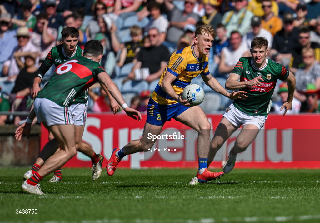 26 April 2026; Robert Heneghan of Roscommon during the Connacht GAA Football Senior Championship semi-final match between Mayo and Roscommon at Hastings Insurance MacHale Park in Castlebar, Mayo. Photo by Paul Phelan/Sportsfile