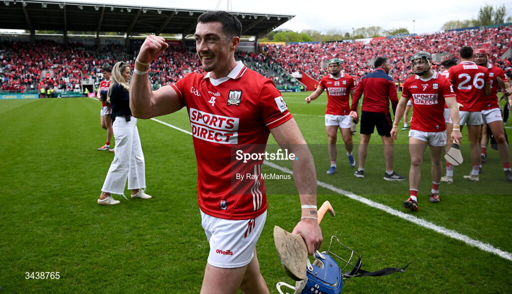 26 April 2026; Seán O'Donoghue of Cork after the Munster GAA Senior Hurling Championship Round 2 match between Cork and Limerick at SuperValu Páirc Uí Chaoimh in Cork. Photo by Ray McManus/Sportsfile