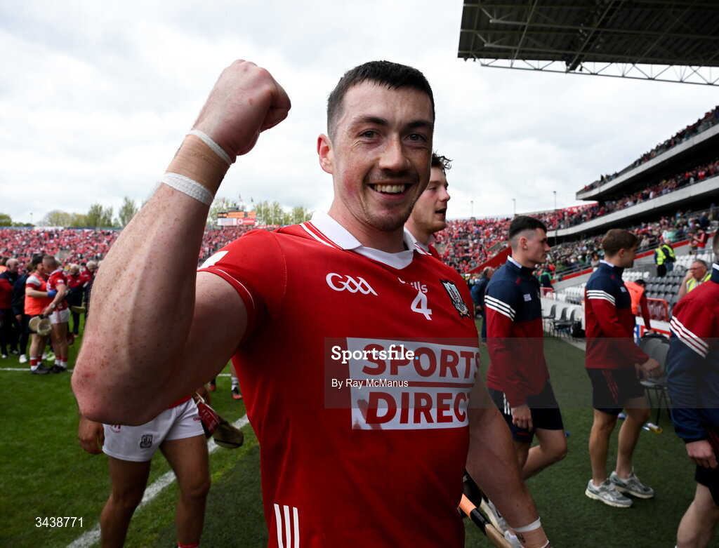 26 April 2026; Seán O'Donoghue of Cork after the Munster GAA Senior Hurling Championship Round 2 match between Cork and Limerick at SuperValu Páirc Uí Chaoimh in Cork. Photo by Ray McManus/Sportsfile
