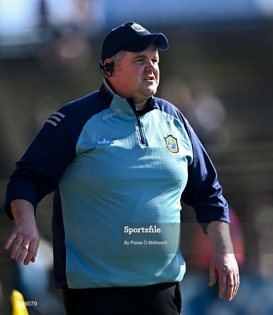 26 April 2026; Roscommon manager Mark Dowd during the Connacht GAA Football Senior Championship semi-final match between Mayo and Roscommon at Hastings Insurance MacHale Park in Castlebar, Mayo. Photo by Piaras Ó Mídheach/Sportsfile
