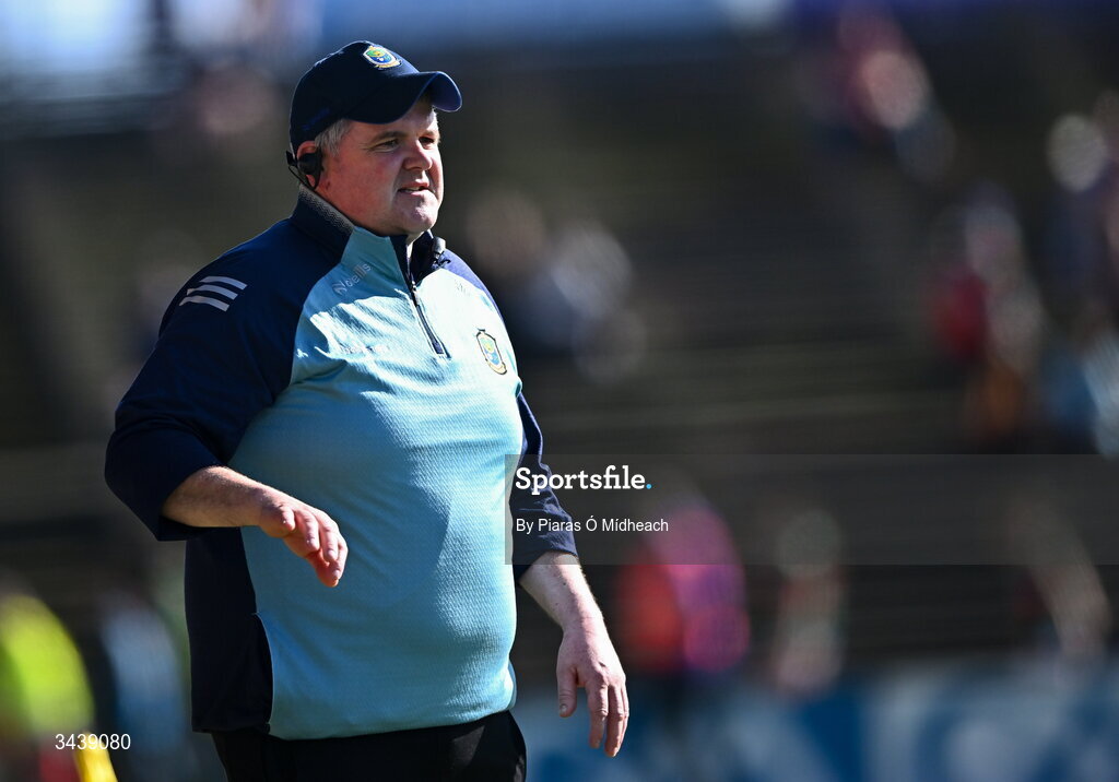 26 April 2026; Roscommon manager Mark Dowd during the Connacht GAA Football Senior Championship semi-final match between Mayo and Roscommon at Hastings Insurance MacHale Park in Castlebar, Mayo. Photo by Piaras Ó Mídheach/Sportsfile