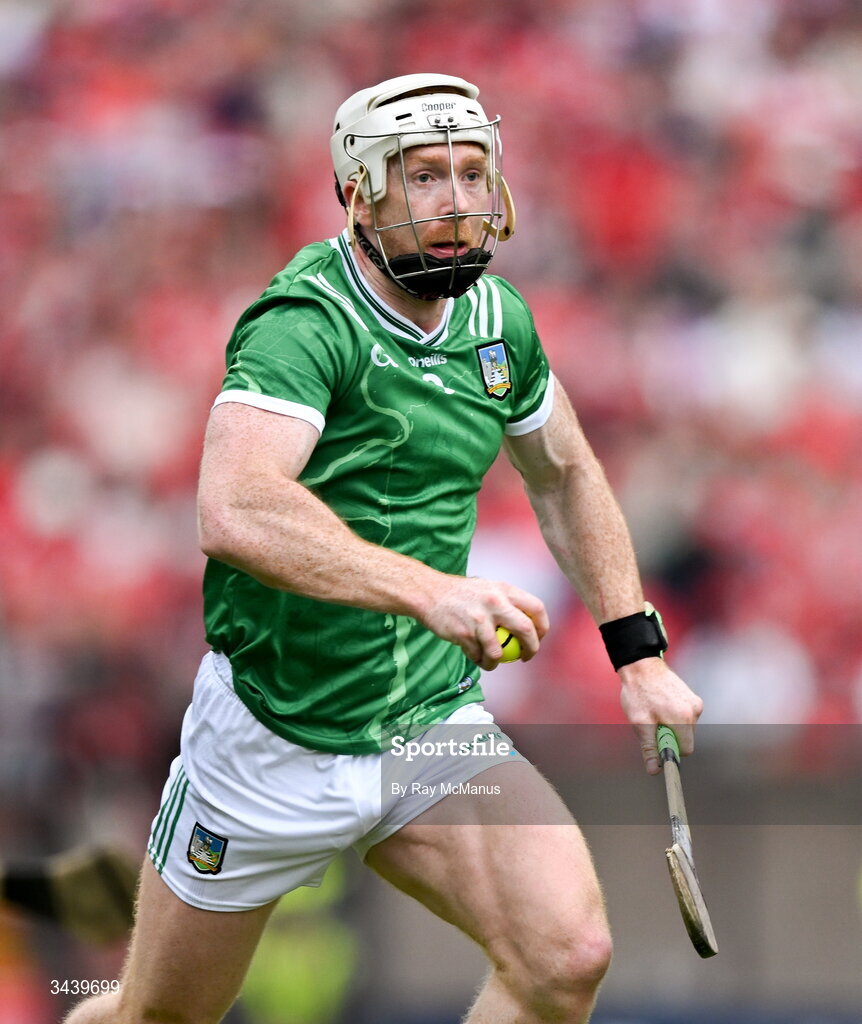 26 April 2026; Cian Lynch of Limerick during the Munster GAA Senior Hurling Championship Round 2 match between Cork and Limerick at SuperValu Páirc Uí Chaoimh in Cork. Photo by Ray McManus/Sportsfile