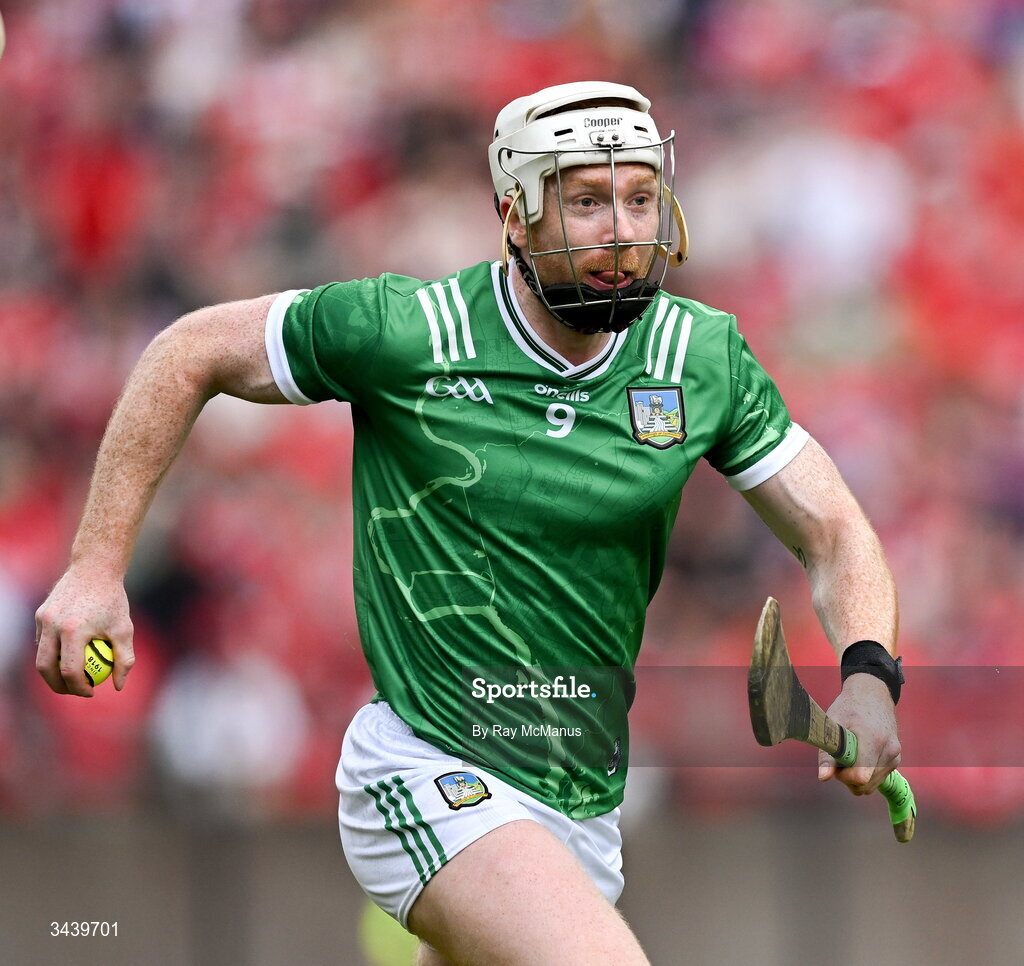 26 April 2026; Cian Lynch of Limerick during the Munster GAA Senior Hurling Championship Round 2 match between Cork and Limerick at SuperValu Páirc Uí Chaoimh in Cork. Photo by Ray McManus/Sportsfile