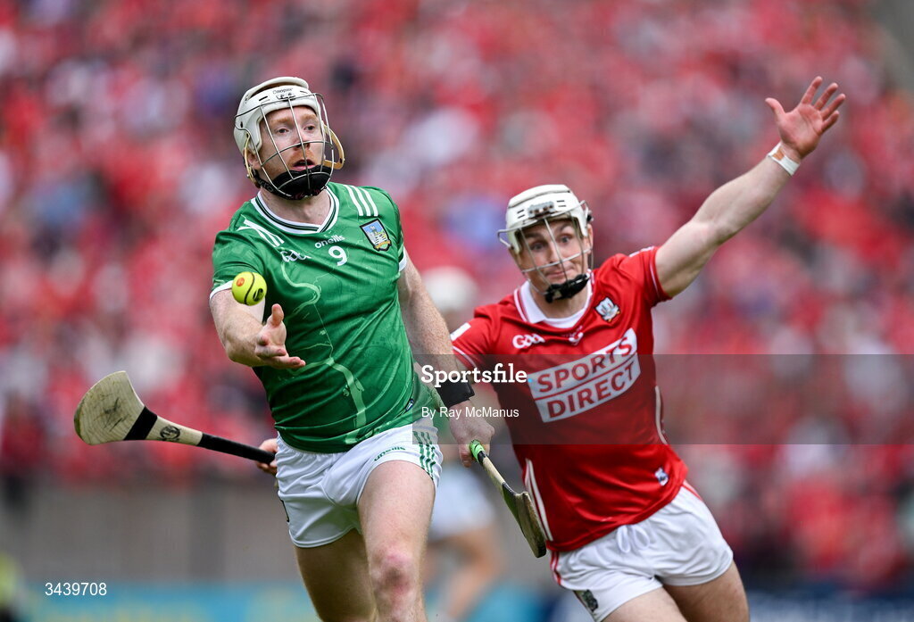26 April 2026; Cian Lynch of Limerick during the Munster GAA Senior Hurling Championship Round 2 match between Cork and Limerick at SuperValu Páirc Uí Chaoimh in Cork. Photo by Ray McManus/Sportsfile
