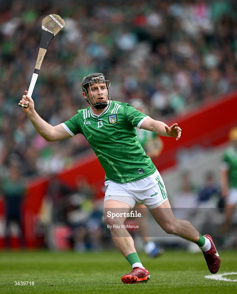 26 April 2026; Peter Casey of Limerick during the Munster GAA Senior Hurling Championship Round 2 match between Cork and Limerick at SuperValu Páirc Uí Chaoimh in Cork. Photo by Ray McManus/Sportsfile