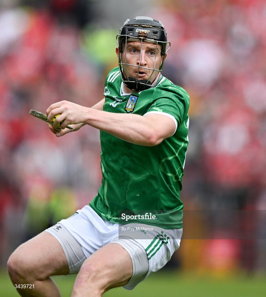 26 April 2026; Peter Casey of Limerick during the Munster GAA Senior Hurling Championship Round 2 match between Cork and Limerick at SuperValu Páirc Uí Chaoimh in Cork. Photo by Ray McManus/Sportsfile