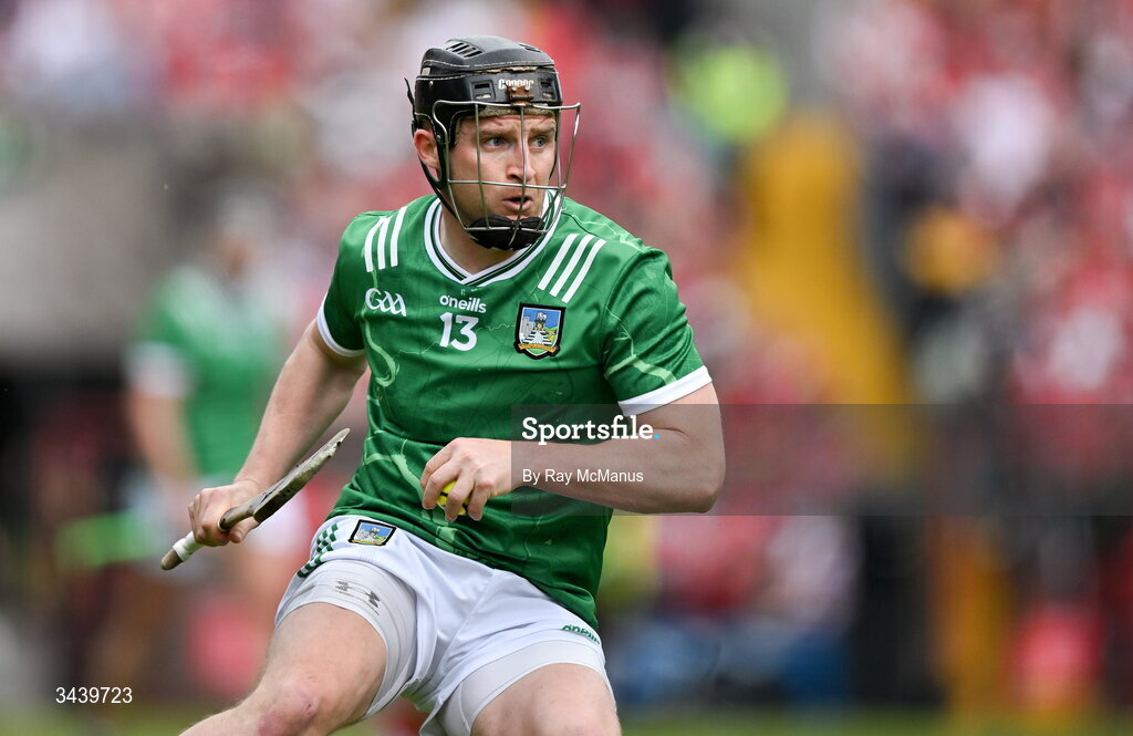 26 April 2026; Peter Casey of Limerick during the Munster GAA Senior Hurling Championship Round 2 match between Cork and Limerick at SuperValu Páirc Uí Chaoimh in Cork. Photo by Ray McManus/Sportsfile