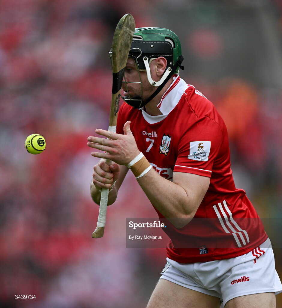 26 April 2026; Mark Coleman of Cork during the Munster GAA Senior Hurling Championship Round 2 match between Cork and Limerick at SuperValu Páirc Uí Chaoimh in Cork. Photo by Ray McManus/Sportsfile