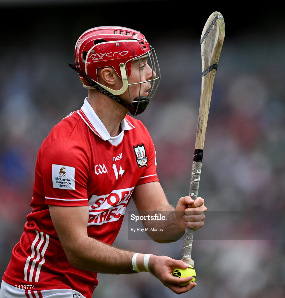 26 April 2026; William Buckley of Cork during the Munster GAA Senior Hurling Championship Round 2 match between Cork and Limerick at SuperValu Páirc Uí Chaoimh in Cork. Photo by Ray McManus/Sportsfile