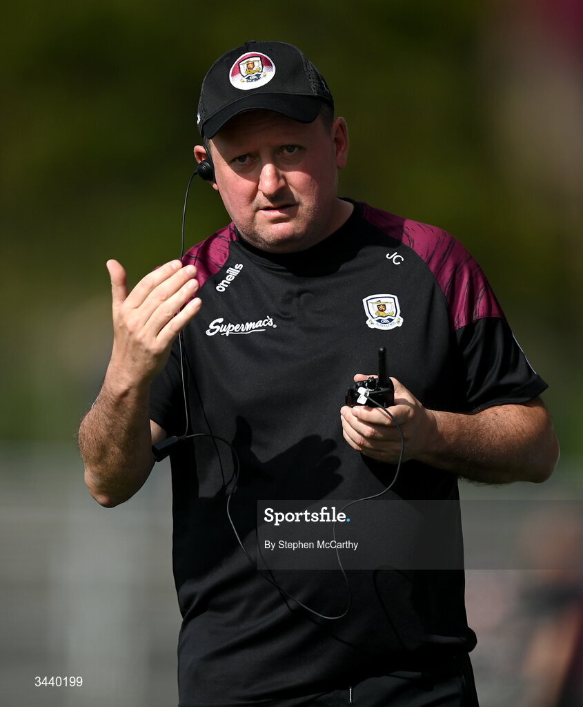 25 April 2026; Galway selector John Concannon during the Connacht GAA Football Senior Championship semi-final match between Leitrim and Galway at Heartland Credit Union Páirc Seán Mac Diarmada in Carrick-on-Shannon, Leitrim. Photo by Stephen McCarthy/Sportsfile