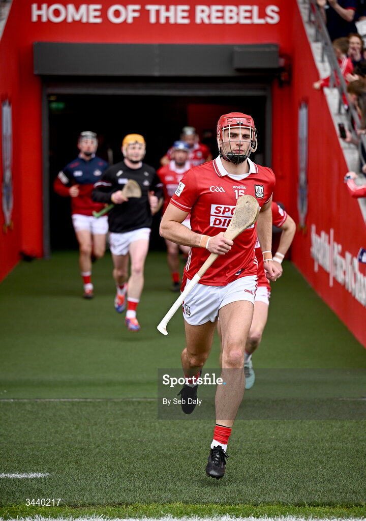 26 April 2026; Brian Hayes of Cork before the Munster GAA Senior Hurling Championship Round 2 match between Cork and Limerick at SuperValu Páirc Uí Chaoimh in Cork. Photo by Seb Daly/Sportsfile