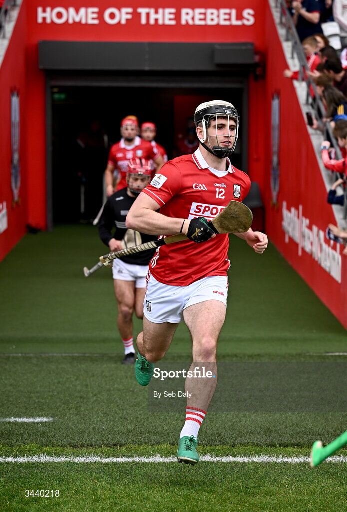 26 April 2026; Barry Walsh of Cork before the Munster GAA Senior Hurling Championship Round 2 match between Cork and Limerick at SuperValu Páirc Uí Chaoimh in Cork. Photo by Seb Daly/Sportsfile