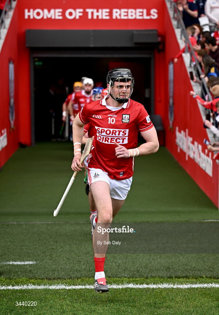 26 April 2026; Darragh Fitzgibbon of Cork before the Munster GAA Senior Hurling Championship Round 2 match between Cork and Limerick at SuperValu Páirc Uí Chaoimh in Cork. Photo by Seb Daly/Sportsfile