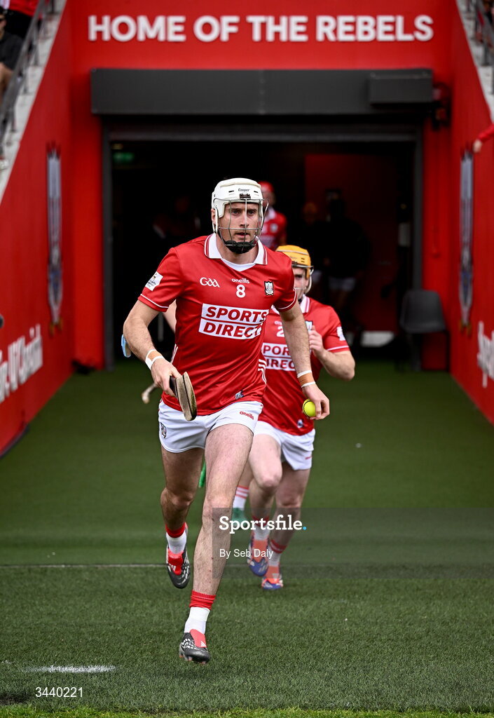 26 April 2026; Tim O'Mahony of Cork before the Munster GAA Senior Hurling Championship Round 2 match between Cork and Limerick at SuperValu Páirc Uí Chaoimh in Cork. Photo by Seb Daly/Sportsfile