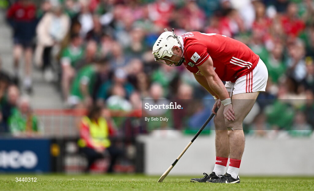 26 April 2026; Tommy O'Connell of Cork during the Munster GAA Senior Hurling Championship Round 2 match between Cork and Limerick at SuperValu Páirc Uí Chaoimh in Cork. Photo by Seb Daly/Sportsfile