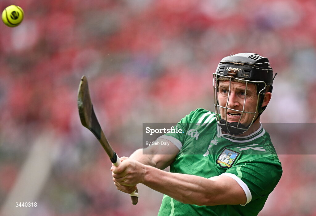 26 April 2026; Peter Casey of Limerick during the Munster GAA Senior Hurling Championship Round 2 match between Cork and Limerick at SuperValu Páirc Uí Chaoimh in Cork. Photo by Seb Daly/Sportsfile