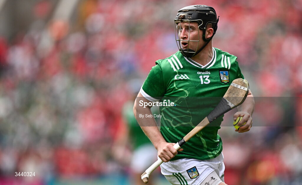 26 April 2026; Peter Casey of Limerick during the Munster GAA Senior Hurling Championship Round 2 match between Cork and Limerick at SuperValu Páirc Uí Chaoimh in Cork. Photo by Seb Daly/Sportsfile