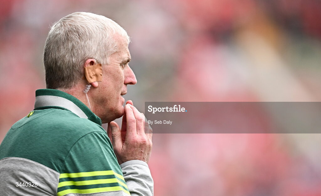 26 April 2026; Limerick manager John Kiely during the Munster GAA Senior Hurling Championship Round 2 match between Cork and Limerick at SuperValu Páirc Uí Chaoimh in Cork. Photo by Seb Daly/Sportsfile