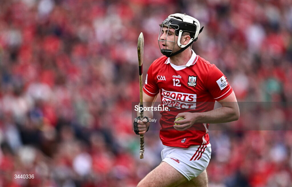 26 April 2026; Barry Walsh of Cork during the Munster GAA Senior Hurling Championship Round 2 match between Cork and Limerick at SuperValu Páirc Uí Chaoimh in Cork. Photo by Seb Daly/Sportsfile