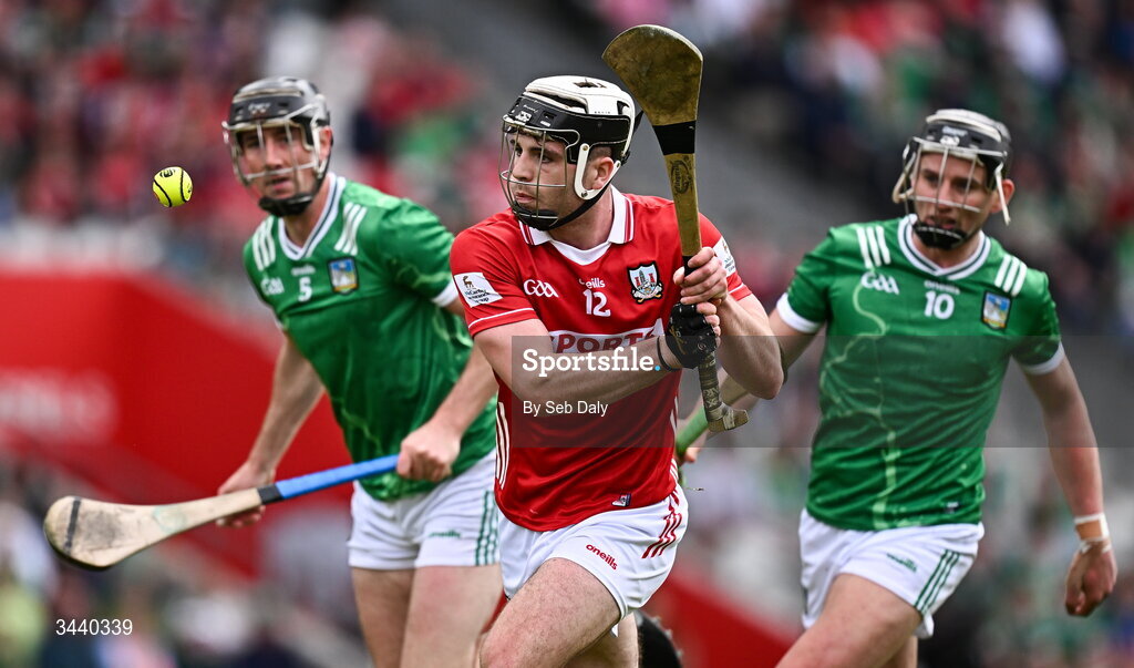 26 April 2026; Barry Walsh of Cork during the Munster GAA Senior Hurling Championship Round 2 match between Cork and Limerick at SuperValu Páirc Uí Chaoimh in Cork. Photo by Seb Daly/Sportsfile