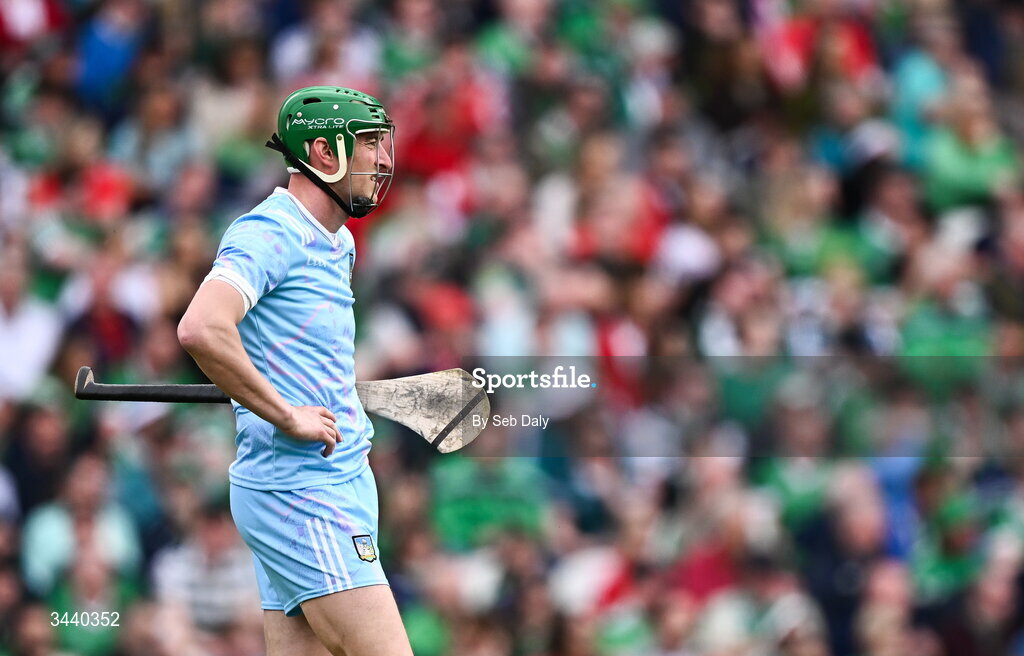 26 April 2026; Limerick goalkeeper Nickie Quaid  during the Munster GAA Senior Hurling Championship Round 2 match between Cork and Limerick at SuperValu Páirc Uí Chaoimh in Cork. Photo by Seb Daly/Sportsfile