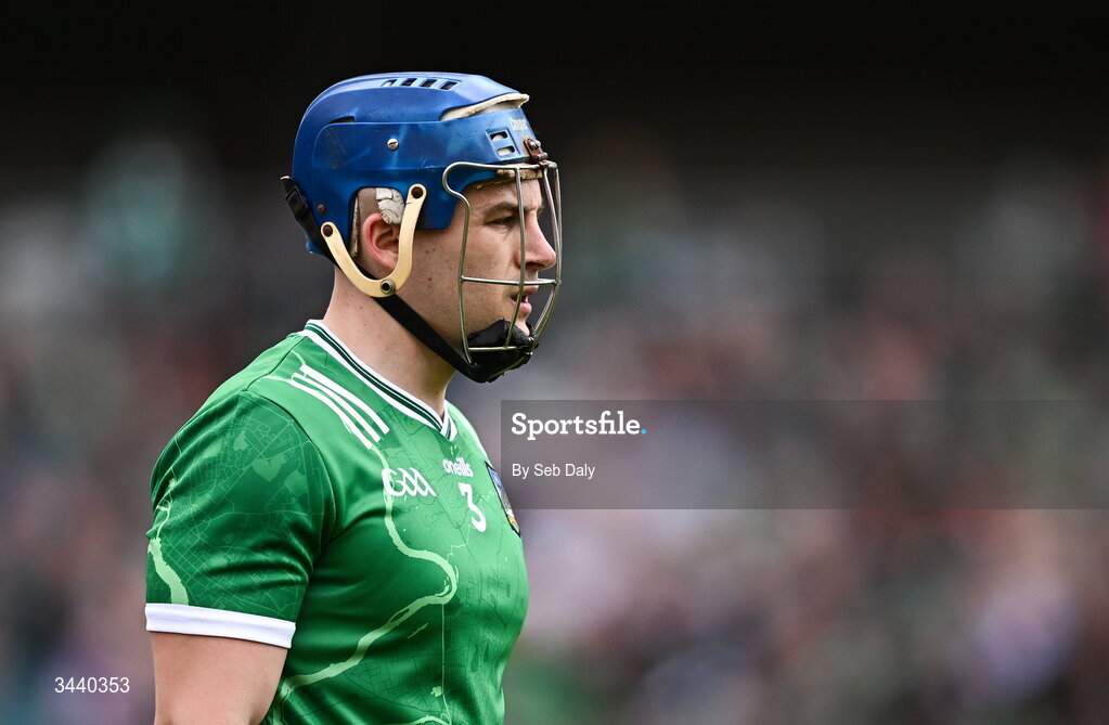 26 April 2026; Mike Casey of Limerick during the Munster GAA Senior Hurling Championship Round 2 match between Cork and Limerick at SuperValu Páirc Uí Chaoimh in Cork. Photo by Seb Daly/Sportsfile