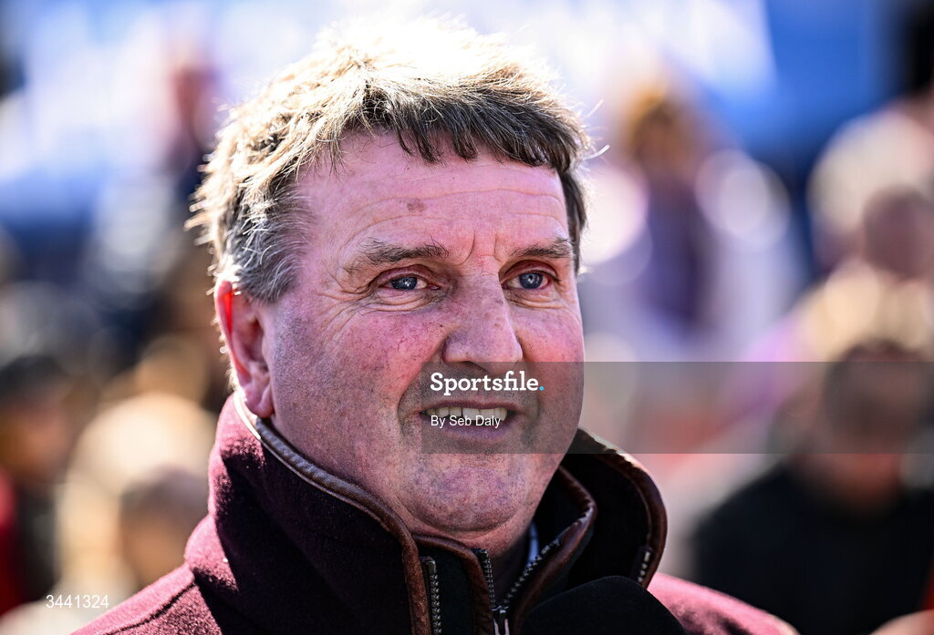29 April 2026; Trainer Paul Hennessy after sending out Jacovec Cavern to win the Adare Manor Opportunity Series Final Handicap Hurdle during day two of the Punchestown Festival at Punchestown Racecourse in Kildare. Photo by Seb Daly/Sportsfile