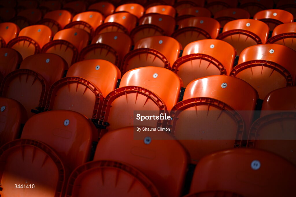 29 April 2026; A general view before the Dalata Hotel Group Ulster U20 Football Championship final match between Monaghan and Tyrone at BOX-IT Athletic Grounds in Armagh. Photo by Shauna Clinton/Sportsfile