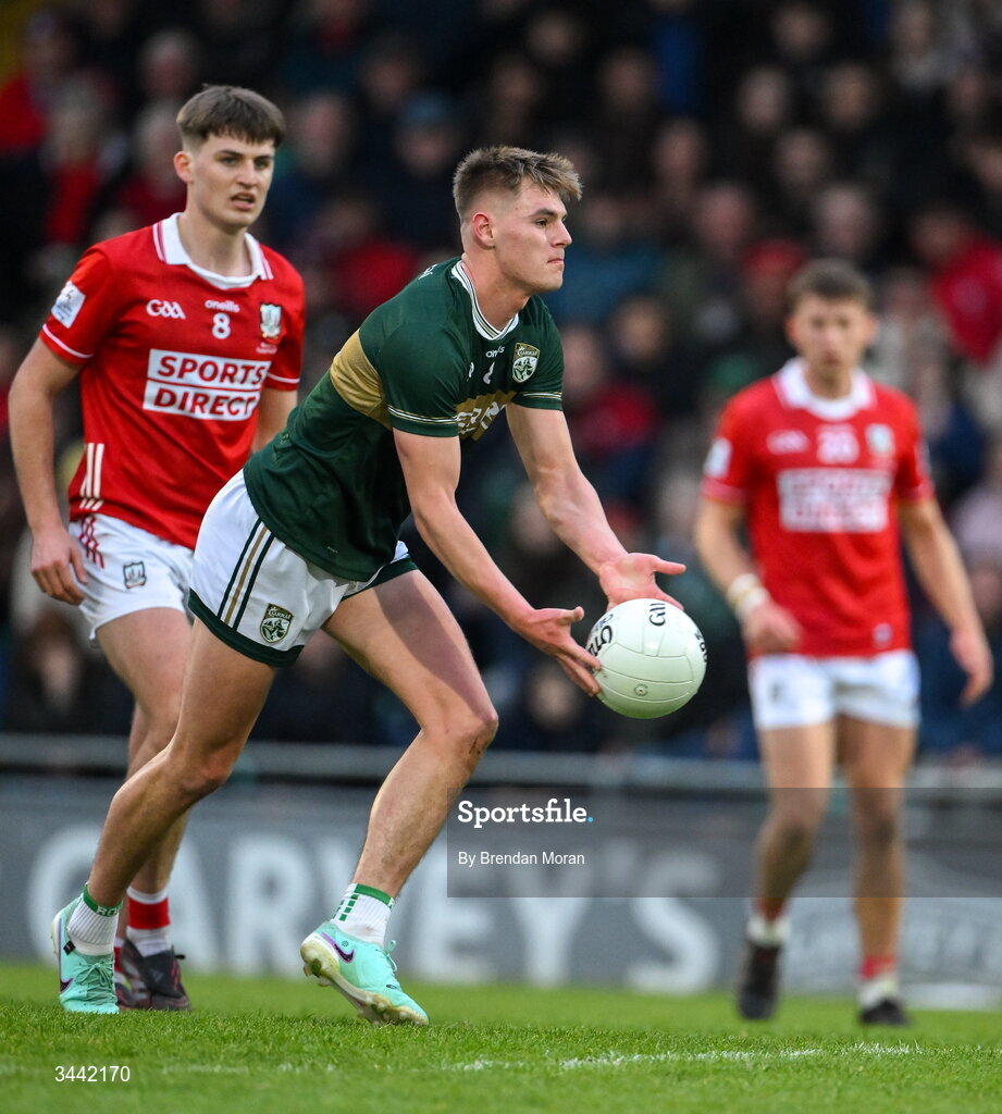 30 April 2026; Daniel Kirby of Kerry during the Dalata Hotel Group Munster U20 Football Championship final match between Kerry and Cork at Austin Stack Park in Tralee, Kerry. Photo by Brendan Moran/Sportsfile